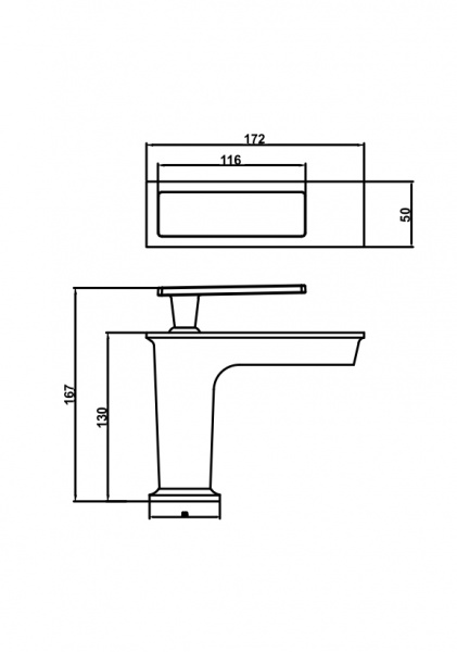 Смеситель для раковины AltroBagno Beni Aggiuntivi BF 0103 Cr фото