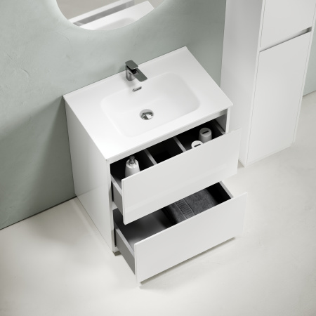 Тумба под раковину Sancos Libra Floor LB70FW белая фото