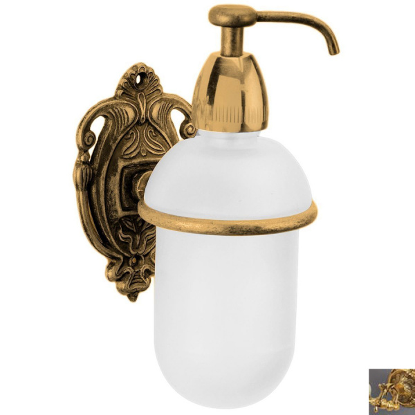Дозатор для жидкого мыла Art&Max Impero AM-1705-Do-Ant античное золото фото