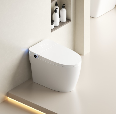 Умный электронный унитаз с функцией биде SantiLine SL-5035 фото