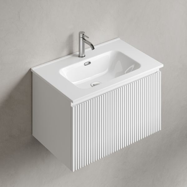 Тумба под раковину Sancos Snob R 1.0 SNR1.070W Bianco фото