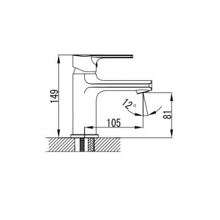 Смеситель для раковины Kaiser Oval 56011 фото