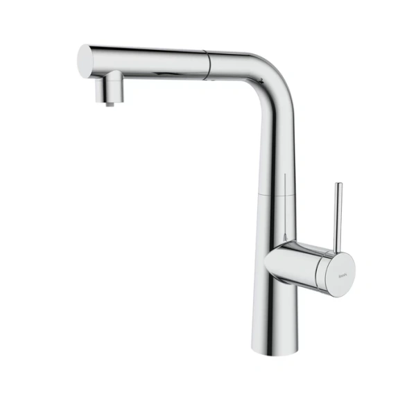 Смеситель для кухни с выдвижной лейкой Iddis Pure PURSBPFi05 хром фото