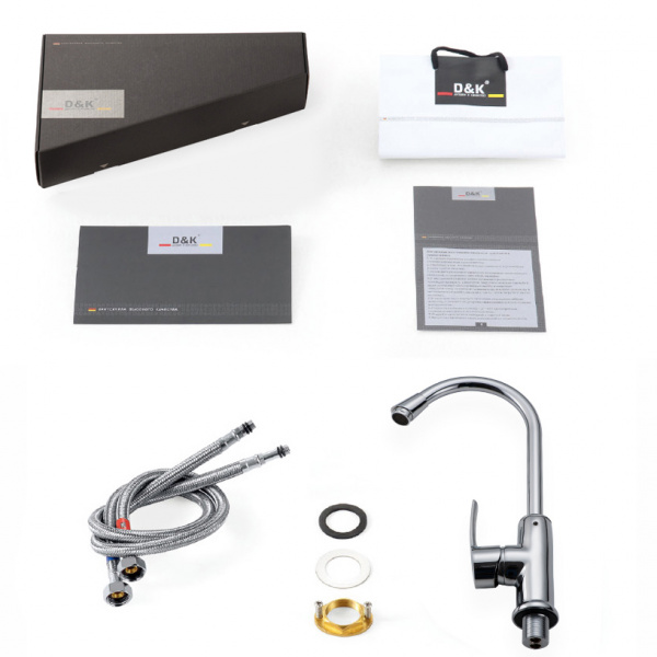 Смеситель для кухни D&K Valerius Rhein DA1362401 фото