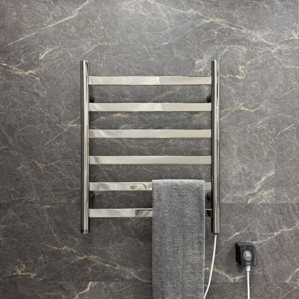 Полотенцесушитель электрический Fixsen TECHNO FX-7300 хром фото