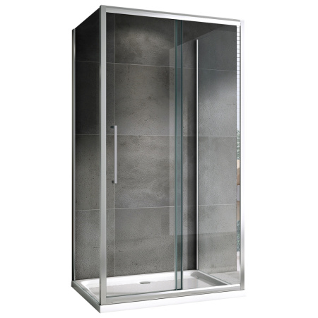 Душевой уголок ABBER Schwarzer Diamant AG30160H-S75-S75 160x75 фото