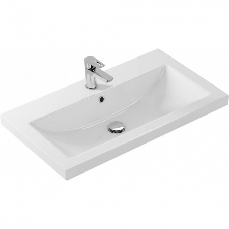 Мебельная полувстраиваемая раковина Kaksa Verona 003797 80 см фото