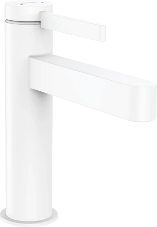 Смеситель для раковины Hansgrohe Finoris 76023700 белый матовый фото