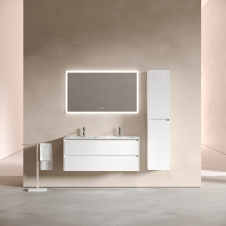 Тумба под раковину Sancos Libra LB120-2W белая фото