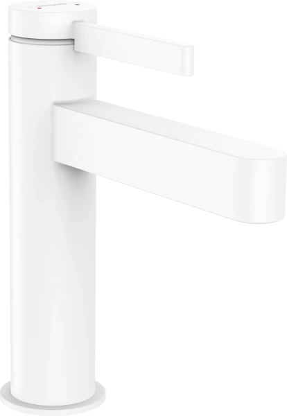 Смеситель для раковины Hansgrohe Finoris 76023700 белый матовый фото