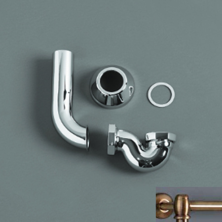 Слив перелив для ванн Simas 120018 br бронза фото