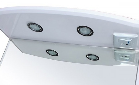 Зеркало-шкаф Bellezza Балтика-90 белый фото