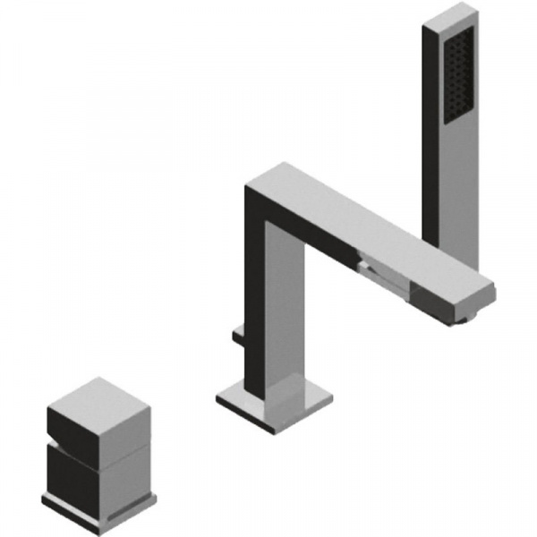 Смеситель на борт ванны Cezares Levico LEVICO-BVD-01-Cr фото