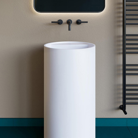 Напольная раковина Salini Armonia 130124M белая матовая фото