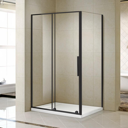 Душевой уголок Alvaro Banos Toledo RC120.10 Negro 120x80 фото