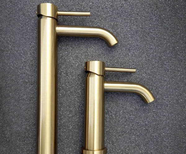 Высокий смеситель для раковины Bronze de Luxe Scandi 9012BR фото