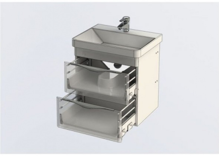 Тумба с раковиной Aquanet Орлеан 60 00213043 фото