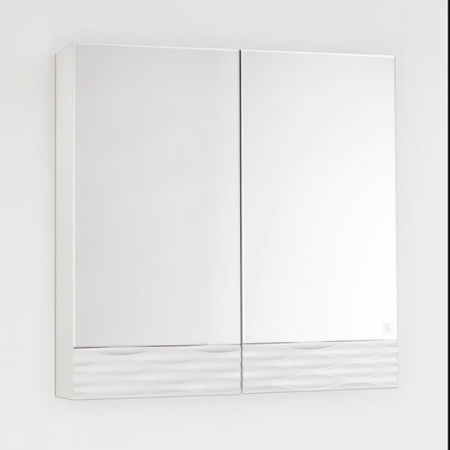 Зеркало-шкаф Style Line Ассоль 70 белый фото