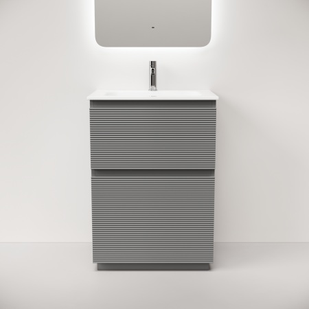 Тумба под раковину Sancos Folk Floor FL60FES Ergraut soft фото