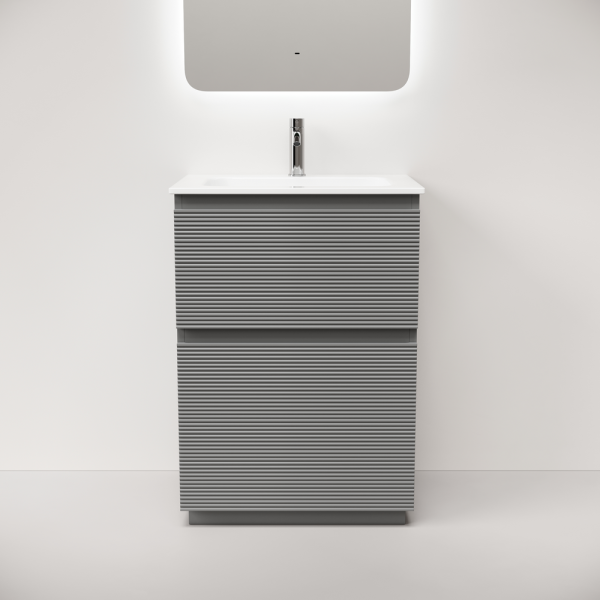 Тумба под раковину Sancos Folk Floor FL60FES Ergraut soft фото