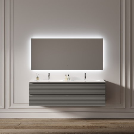 Зеркало с подсветкой Sancos Square 2.0 SQ2.1600 160x80 фото