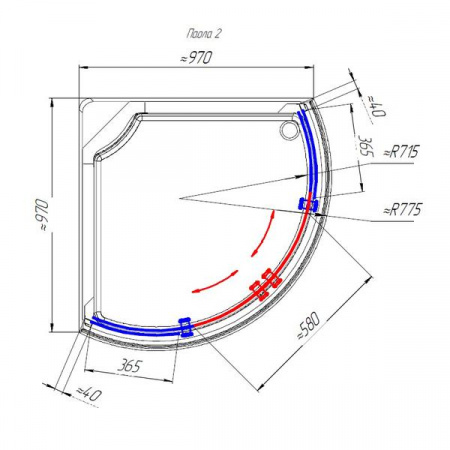 Душевая кабина Radomir Паола 2 фото