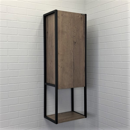 Подвесной шкаф Comforty Лиссабон-40 дуб темный фото