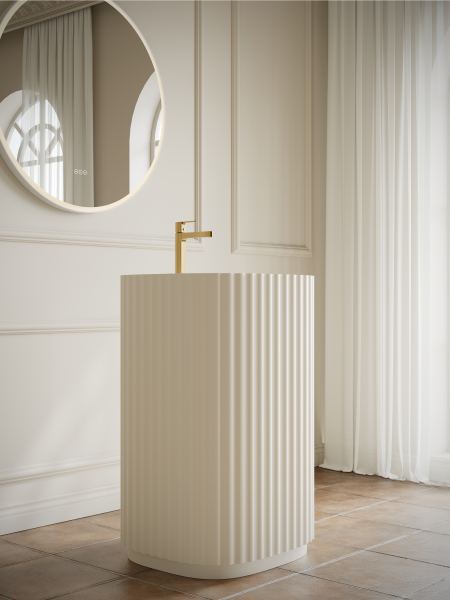 Напольная раковина AltroBagno Koko 500 Cream AltroBagnoKoko500Cream фото