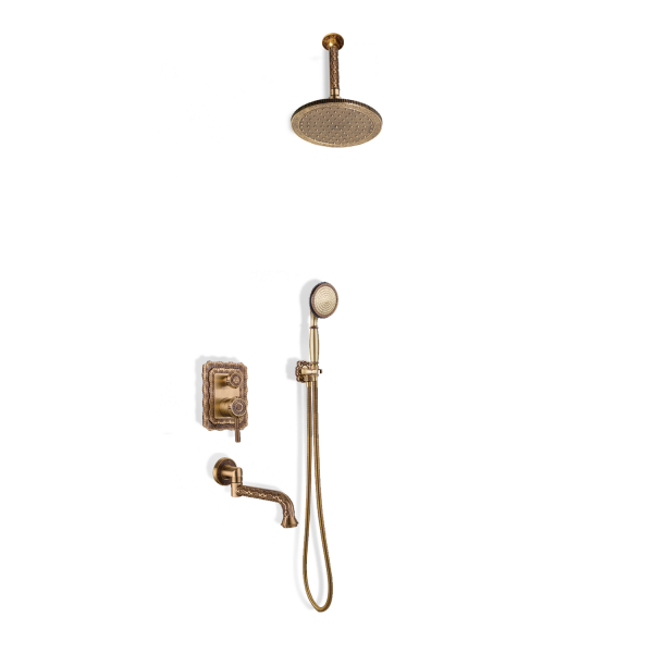 Душевая система скрытого монтажа Bronze de Luxe Windsor 10137/1R фото