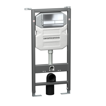 Инсталляция для унитаза Ceramica Nova Envision CN1002CH с кнопкой фото