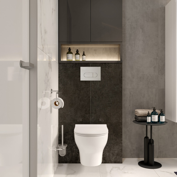 Подвесной унитаз безободковый VitrA Zentrum Round (Зентрум Раунд) 7786B003-0075 фото