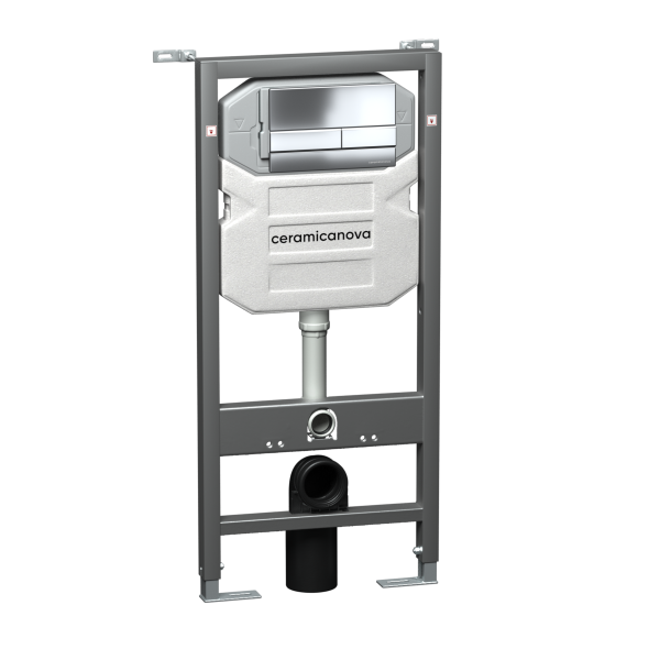 Инсталляция для унитаза Ceramica Nova Envision CN1002CH с кнопкой фото