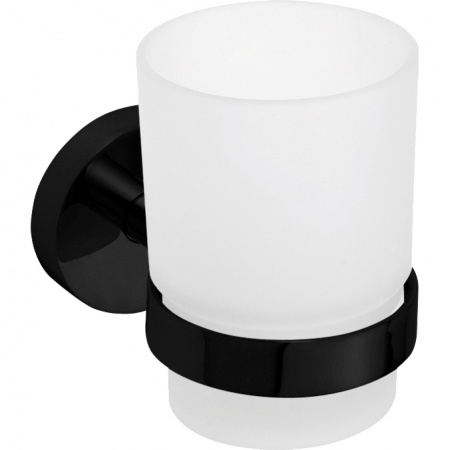 Стакан для зубных щеток Bemeta Dark 104110010 фото