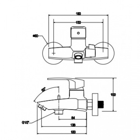 Душевой набор Kaiser Guss 6800К фото
