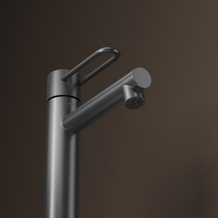 Смеситель для раковины Iddis Duna DUNGM00i01 графит матовый фото
