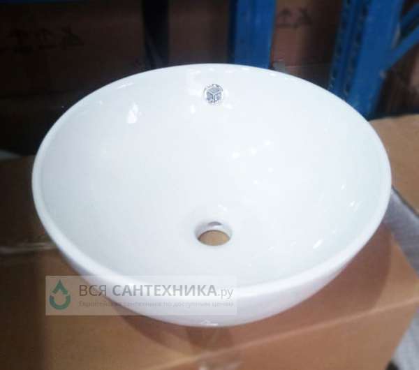 Накладная раковина CeramaLux N 9002 38х38 фото