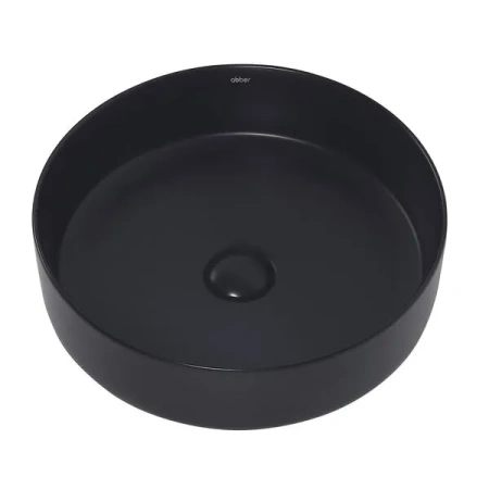 Накладная раковина Abber Bequem AC2109MB 40x40 черная матовая фото