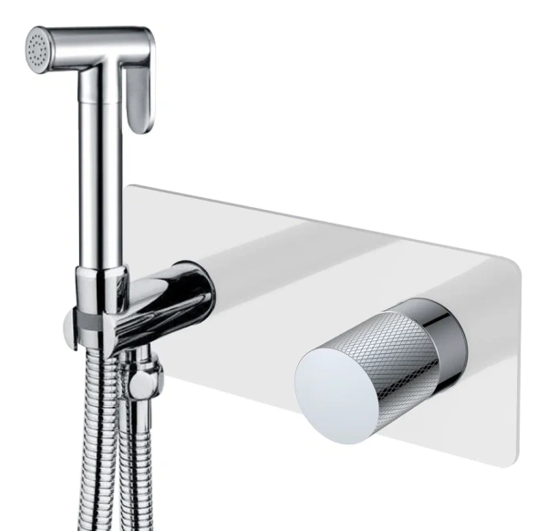 Гигиенический душ со смесителем Boheme Stick 127-WCR.2 фото