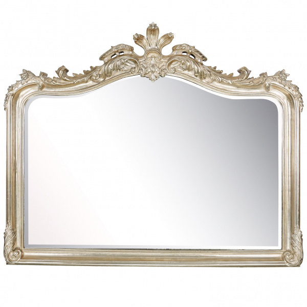 Зеркало в раме Art-Zerkalo Solerno Silver FA409SL 126х101 фото