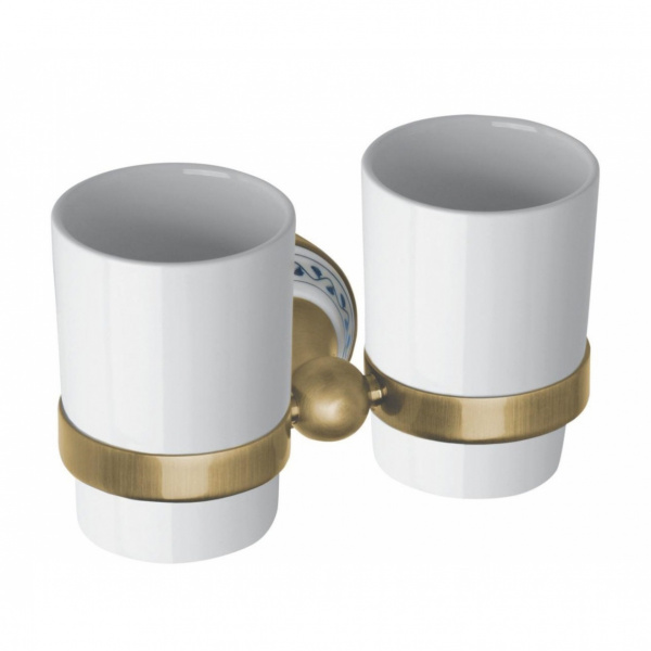 Два стакана для зубных щеток Bemeta Kera 144710027 фото