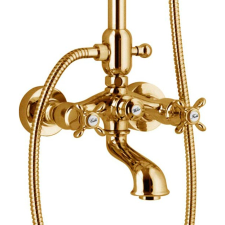 Душевая система Webert Ottocento OT721208010 Золото фото