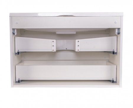 Тумба под раковину Style Line Бергамо мини 90 СС-00002364 белая фото