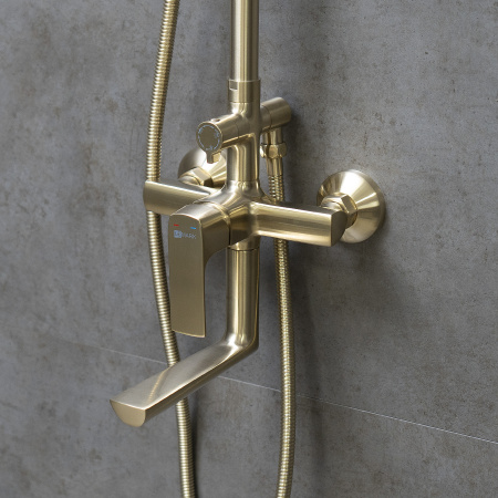 Душевая система Lemark Ursus LM7262BG фото