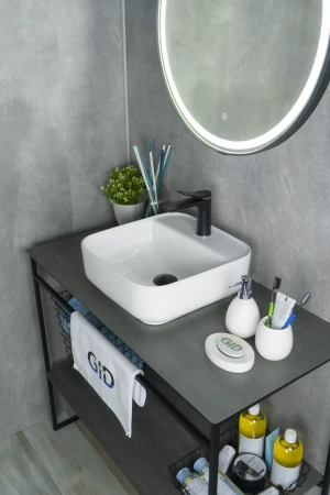 Накладная раковина GID N9044 38х38 фото