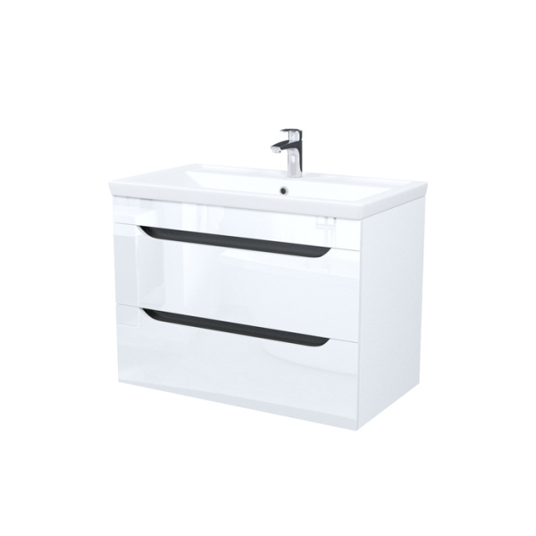 Подвесная тумба с раковиной Iddis Ray RAY80W0i95K 80 см фото