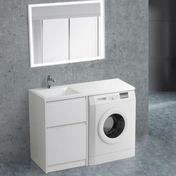 Тумба под стиральную машину BelBagno Kraft-LVD KRAFT-LVD-580/1200-2C-PIA-BO фото