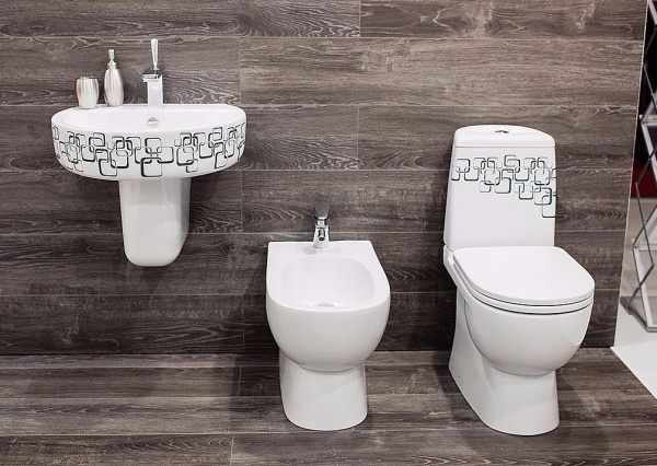 Унитаз-компакт Sanita luxe Best Bubbles с сиденьем soft close BSTSLCC12040522 фото