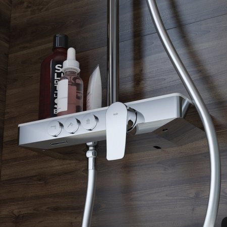 Душевая система Iddis Shelfy SHESB3Bi06 хром фото