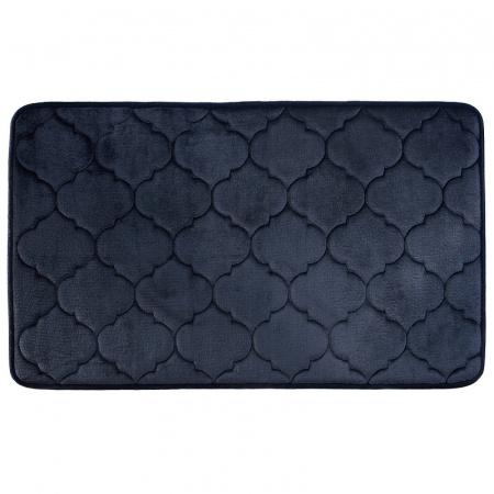 Коврик для ванны полиэстер с запоминающей пеной Iddis Basic B20P580i12 синий фото