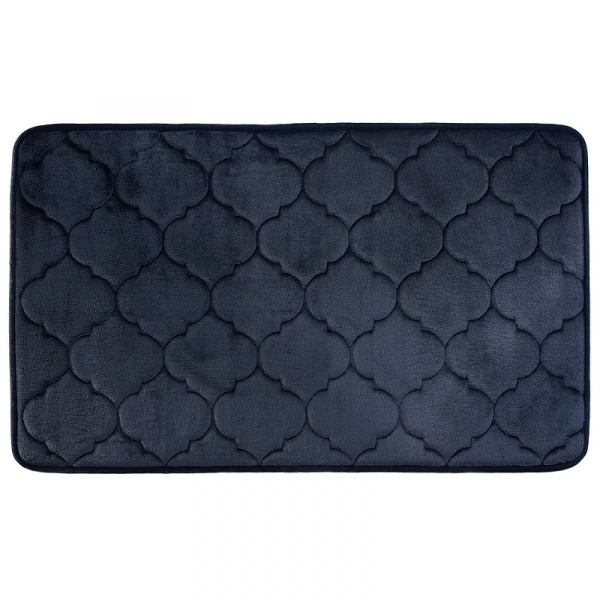 Коврик для ванны полиэстер с запоминающей пеной Iddis Basic B20P580i12 синий фото